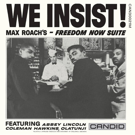 Max Roach – We Insist! Freedom Now Suite (Clear Vinyl LP, Candid Reissue) – NM/NM