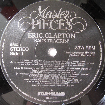 Eric Clapton - Backtrackin' (2x Vinyl LP, Polydor) EX / NM