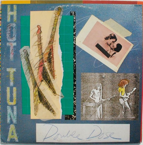 Hot Tuna – Double Dose (2x Vinyl LP, Grunt, 1978) – EX / VG+