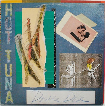 Hot Tuna – Double Dose (2x Vinyl LP, Grunt, 1978) – EX / VG+