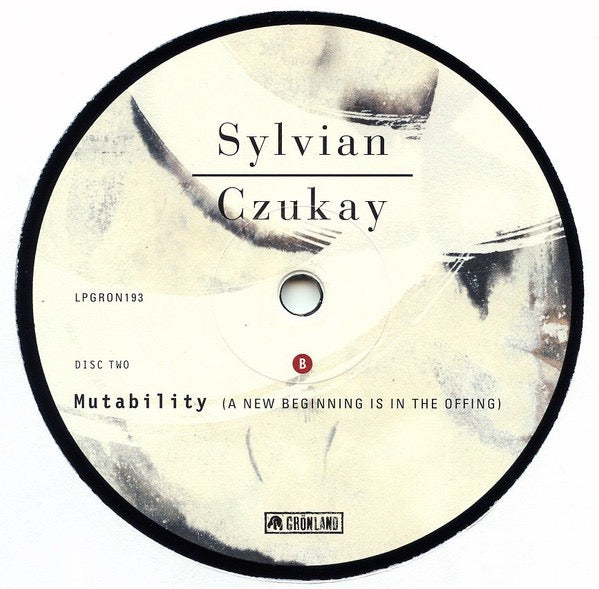 David Sylvian & Holger Czukay – Plight and Premonition / Flux and Mutability (2× Vinyl LP, Grönland Records, 2018) – Near Mint