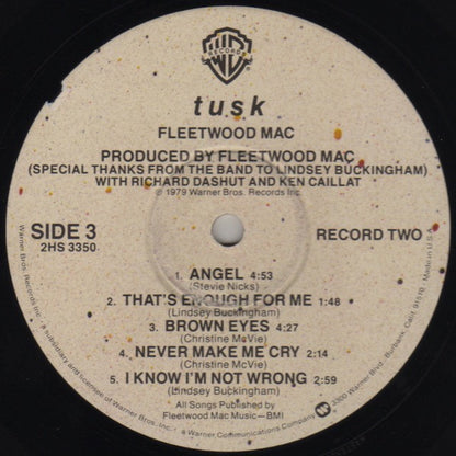 Fleetwood Mac – Tusk (2x Vinyl LP, Warner Bros. Records, 1979) – Near Mint