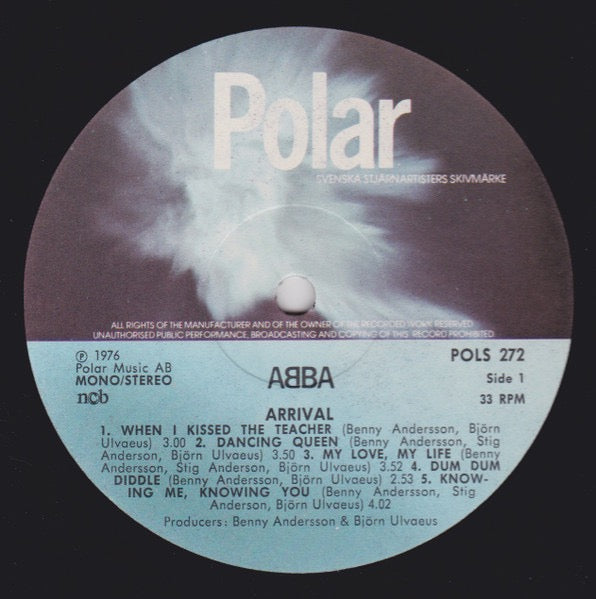ABBA – Arrival (Vinyl LP, Polar Music, 1976) – EX / EX