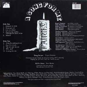 Family - A Song for Me (Vinyl LP, See for Miles) - EX / EX