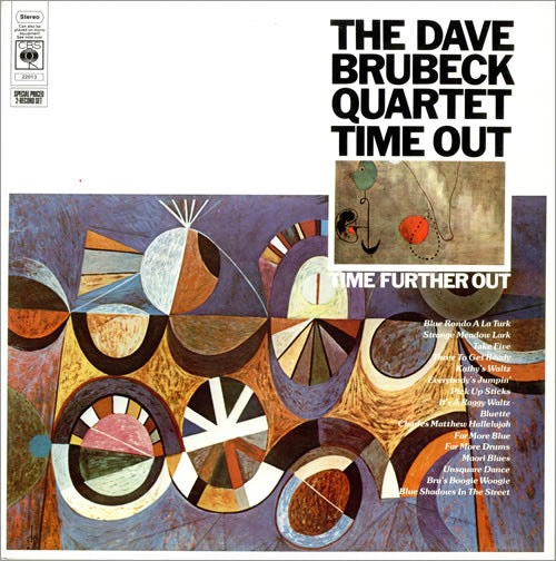 The Dave Brubeck Quartet – Time Out / Time Further Out (2× Vinyl LP, CBS) – EX / EX