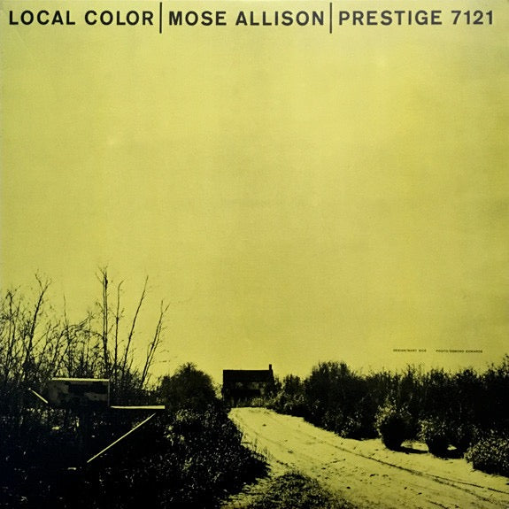 Mose Allison - Local Color (Vinyl LP, Fantasy OJC, 1990) - EX / EX