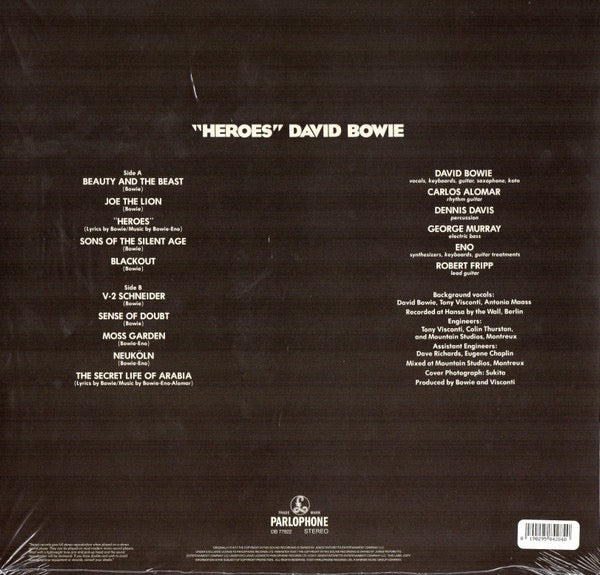 David Bowie – “Heroes” (Vinyl LP, Parlophone, 2025 Reissue) – Mint / Sealed
