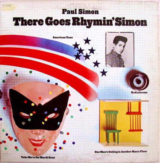 Paul Simon – There Goes Rhymin’ Simon (Vinyl LP, CBS, 1973) – EX / EX