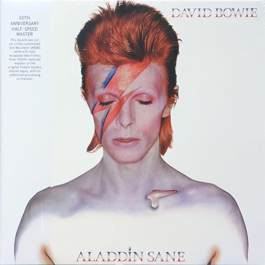 David Bowie – Aladdin Sane (Vinyl LP, Parlophone, 50th Anniversary Edition) – Mint / Sealed