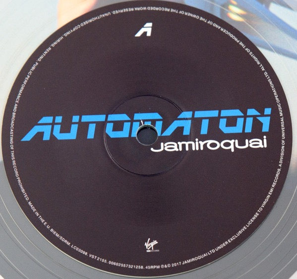 Jamiroquai - Automaton (Clear Vinyl 10", RSD 2017) - Near Mint