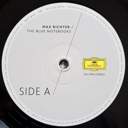 Max Richter _ The Blue Notebooks (Vinyl LP,, Deustche Gramophone, 2015) - NM