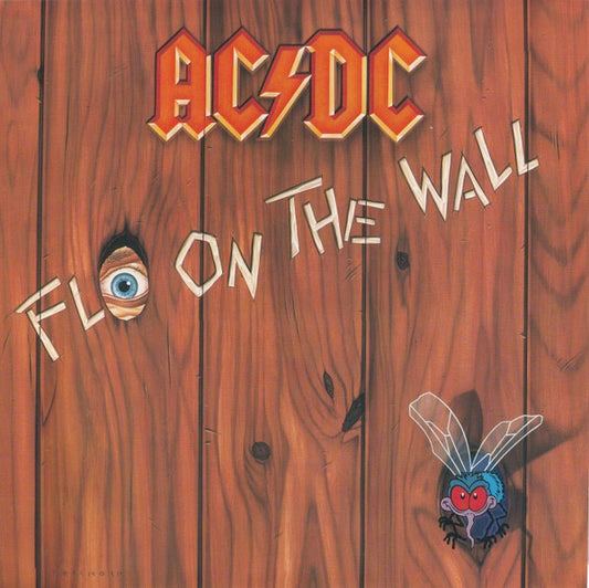 AC/DC - Fly on the Wall (Vinyl LP, Atlantic, 1985) - EX /EX