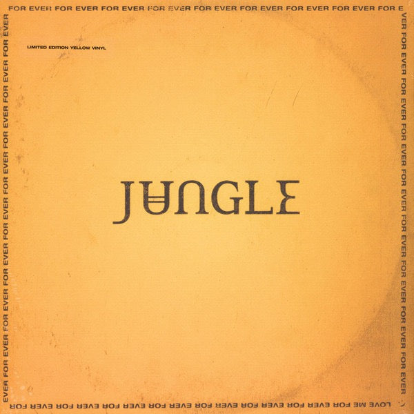 Jungle - For Ever (Yellow Vinyl LP, XL Recordings, 2018) - EX / EX