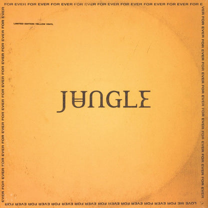 Jungle - For Ever (Yellow Vinyl LP, XL Recordings, 2018) - EX / EX