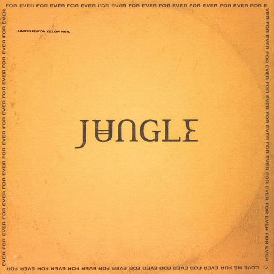 Jungle - For Ever (Yellow Vinyl LP, XL Recordings, 2018) - EX / EX