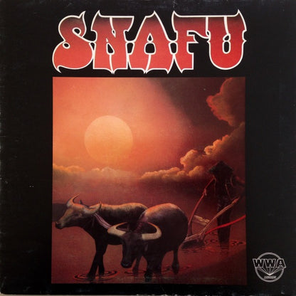 Snafu- Snafu (Vinyl LP, WWA, 1972) - EX / EX