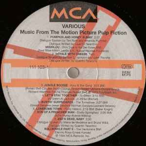 Various - Pulp Fiction: Music from the Motion Picture [LP Vinyl, 1994 Original Pressing]