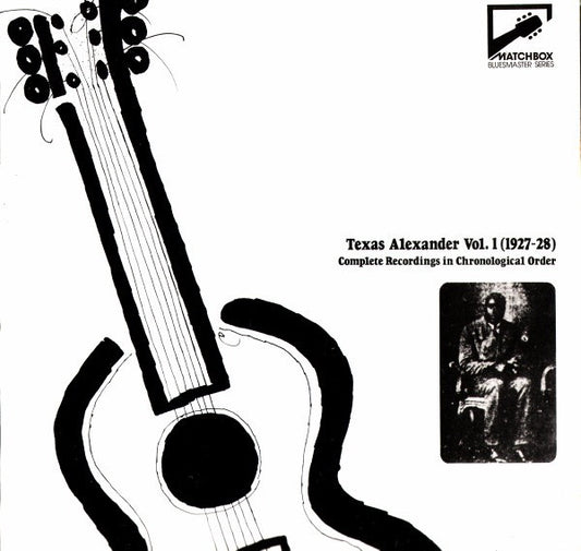 Texas Alexander - Volume 1 (Vinyl LP, Bluesmaster, 1982) - Near Mint
