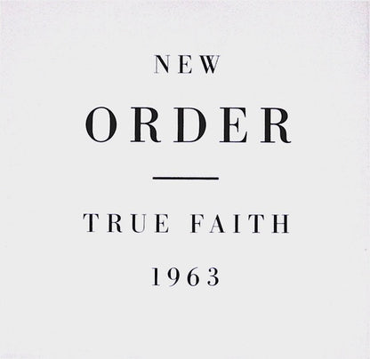 New Order – True Faith (12" Vinyl, Factory Records, 1987) – EX / EX