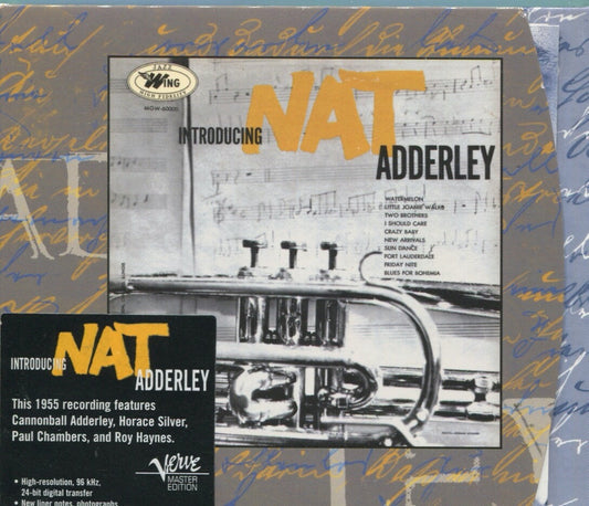 Nat Adderley – Introducing Nat Adderley (CD, Verve Master Edition, 2001) – Mint / Sealed