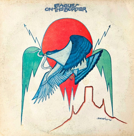 Eagles – On the Border (Vinyl LP, Asylum Records, 1974) – EX / EX