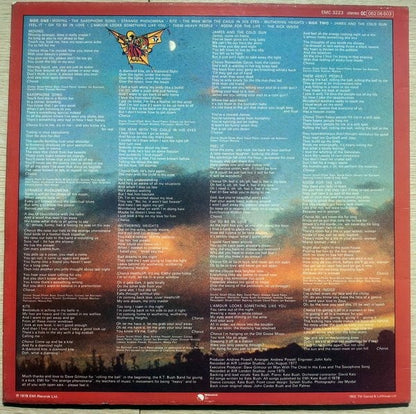Kate Bush – The Kick Inside (Vinyl LP, EMI Records Ltd., 1978) – EX / EX
