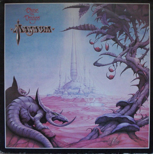 Magnum – Chase the Dragon (Vinyl LP, Jet Records, 1982) – EX / EX