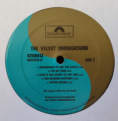 The Velvet Underground – The Velvet Underground (White Vinyl LP, Polydor, 2019) – EX / NM