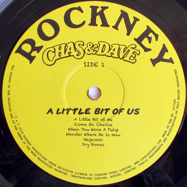 Chas & Dave – A Little Bit of Us (Vinyl LP, Rocky Productions, 2018) – Mint / Sealed