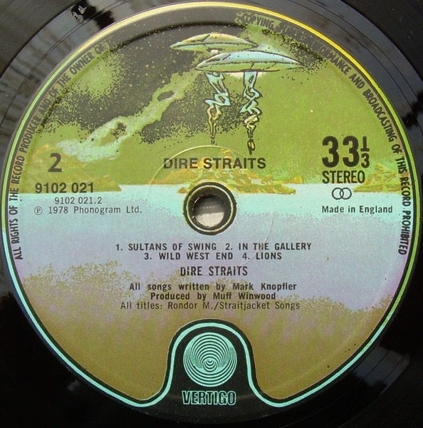 Dire Straits – Dire Straits (Vinyl LP, Mercury Records, Reissue) – Mint / Sealed