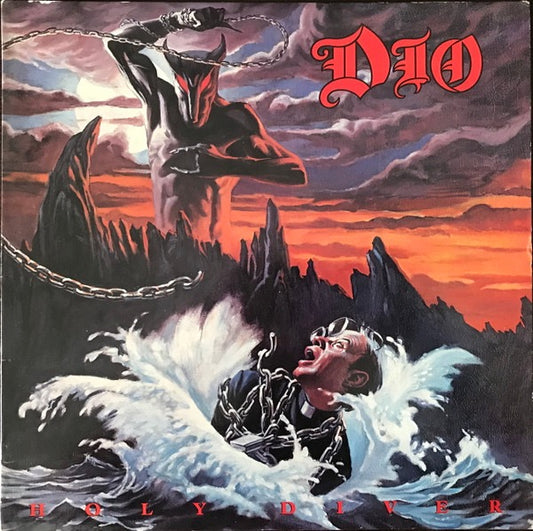 Dio – Holy Diver (Vinyl LP, Vertigo Records, 1983) – EX / EX
