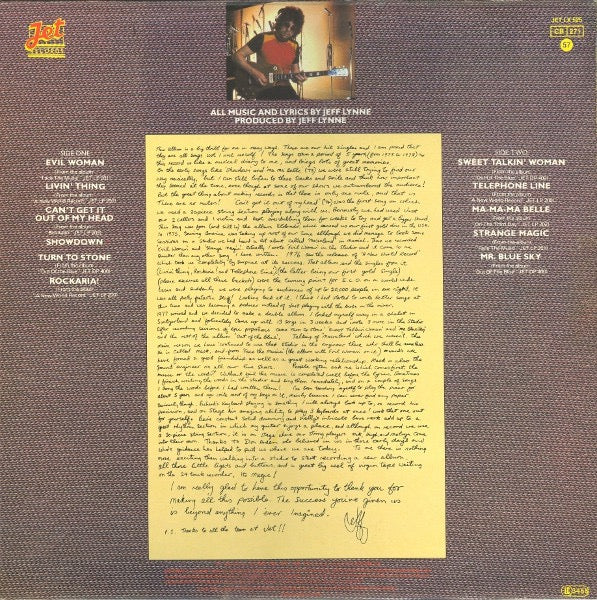 Electric Light Orchestra – Greatest Hits (Vinyl LP, Jet Records, 1979) – NM / NM