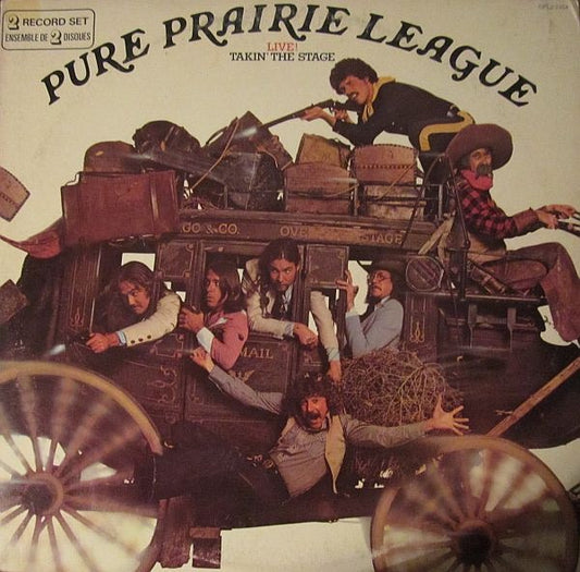 Pure Prairie League – Live! Takin’ the Stage (2× Vinyl LP, RCA, 1977) – EX / NM