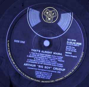 Arthur ‘Big Boy’ Crudup – That’s Alright Mama (Vinyl LP, DJM, 1976) – EX/EX