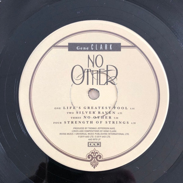 Gene Clark – No Other (Vinyl LP, 4AD, 2019) – Near Mint