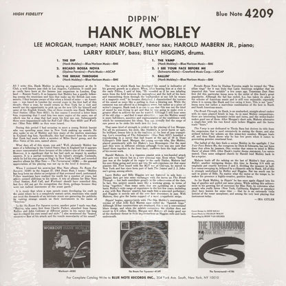 Hank Mobley - Dippin' (Vinyl LP, Blue Note, 2003) - EX / EX