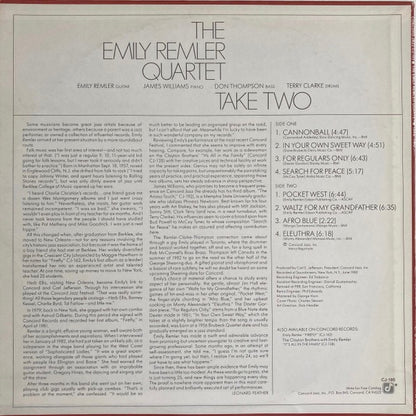 Emily Remler Quartet - Take Two (Concord, Vinyl LP) - EX / EX