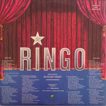 Ringo Starr - Ringo (Vinyl LP, EMI 1973) - Ex / Ex