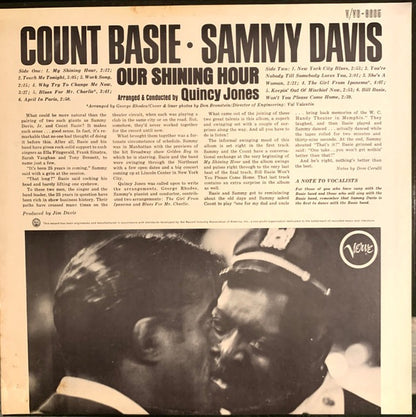 Sammy Davis Jr. & Count Basie – Our Shining Hour (Vinyl LP, Verve, Japan, 1979) – Near Mint