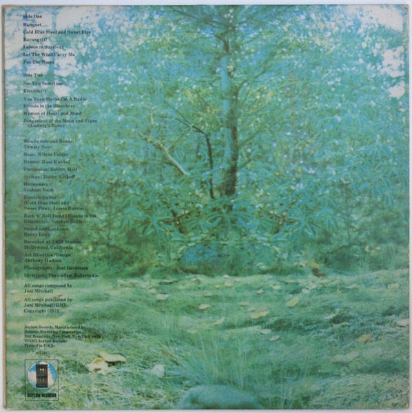 Joni Mitchell – For the Roses (Vinyl LP, Asylum Records, 1972) – EX / EX