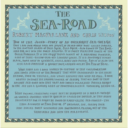 Robert McFarlane and Chris Watson - The Sea Road (Vinyl 12", Rivertones, 2012) - Near Mint