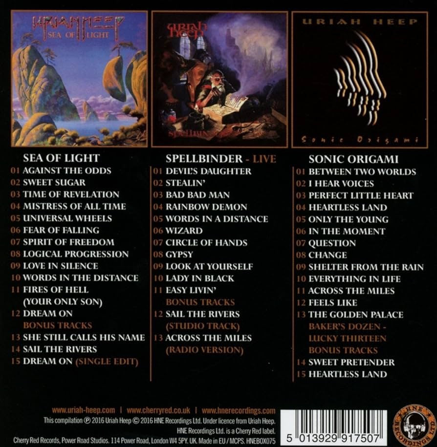 Uriah Heep – Words in the Distance 1994–1998 (CD Box Set, 2016) – Mint / Sealed