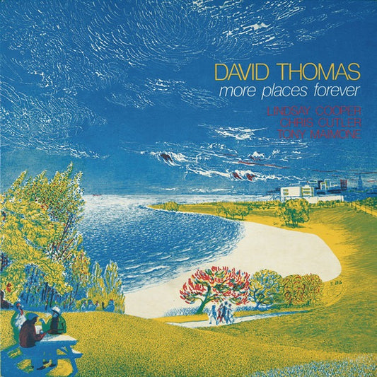 David Thomas and the Pedestrians – More Places Forever (Vinyl LP, Rough Trade, 1985) – EX / EX