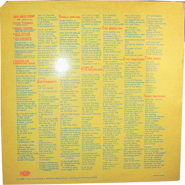 David Thomas and the Pedestrians – More Places Forever (Vinyl LP, Rough Trade, 1985) – EX / EX