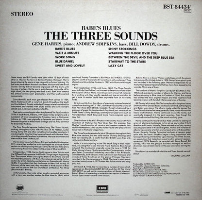 The Three Sounds – Babe’s Blues (Vinyl LP, Blue Note, 1986) – NM / EX