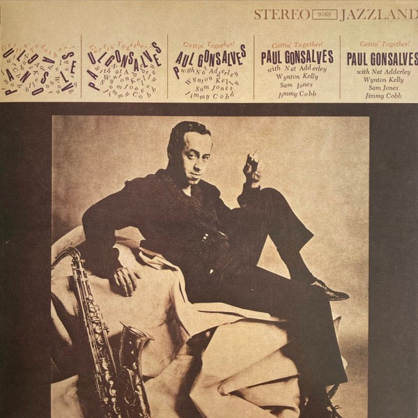 Paul Gonsalves – Gettin’ Together! (Vinyl LP, Jazzland, Reissue) – EX / EX