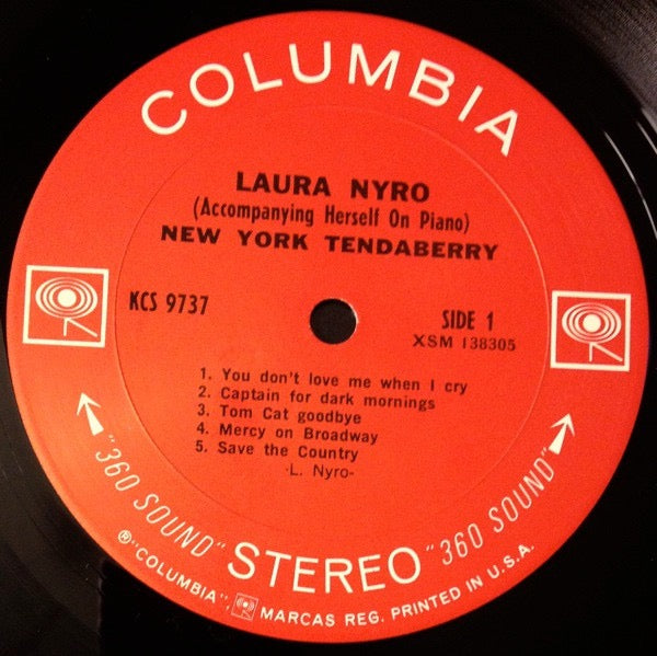 Laura Nyro – New York Tendaberry (Vinyl LP, CBS, 2016 Reissue) – EX / NM