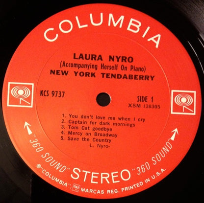 Laura Nyro – New York Tendaberry (Vinyl LP, CBS, 2016 Reissue) – EX / NM