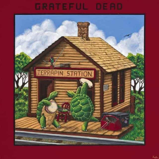 Grateful Dead Terrapin Station LP Rhino Green vinyl