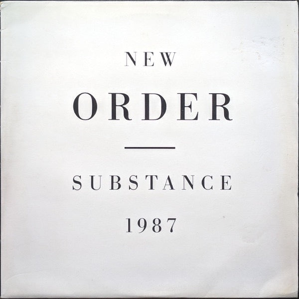 New Order – Substance (2× Vinyl LP, Factory Communications Ltd., 1987) – VG+ / EX